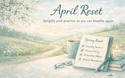 April – Spring Reset: What to Simplify So You Can Breathe Again